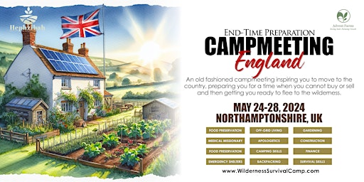 Imagem principal do evento End-Time Preparation Campmeeting - England