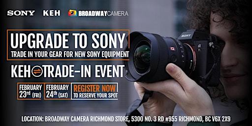 Upgrade to Sony: KEH Trade-In Event primary image