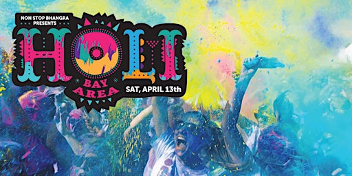 Primaire afbeelding van Non Stop Bhangra Holi Festival of Colors-All ages