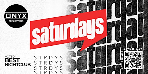 Hauptbild für Onyx Saturdays | June 1st Event