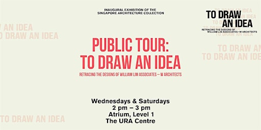 Public Tours | To Draw An Idea Exhibition  primärbild