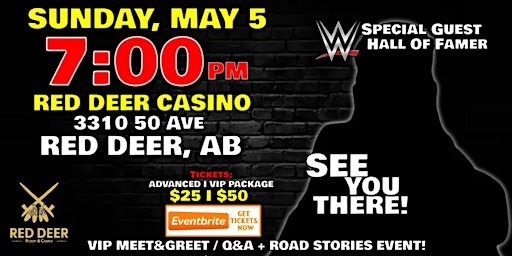 Hauptbild für LEGENDS OF WRESTLING TOUR LIVE in RED DEER, AB