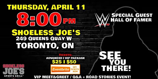 LEGENDS OF WRESTLING TOUR LIVE in TORONTO, ON primary image