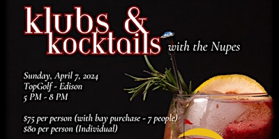 Klubs and Kocktails with the NBA Nupes primary image