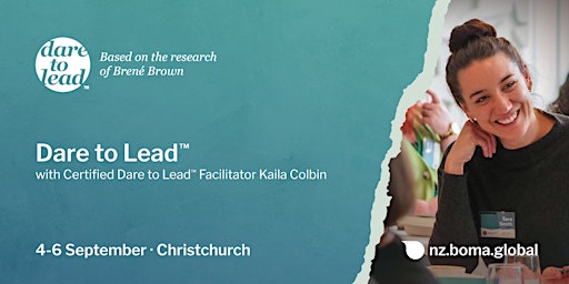 Dare to Lead™ | Christchurch | 4-6 September 2024 primary image
