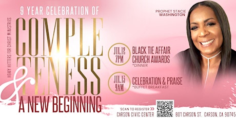 HHFC Ministry 9 Year Celebration Of Completeness & A New Beginning