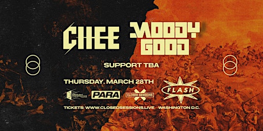 Imagem principal do evento Chee x Moody Good at Flash