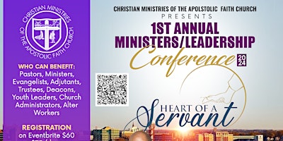 Imagem principal do evento Heart of a Servant Minister/Leadership Conference 2024