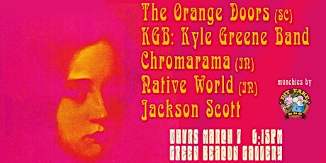 The Orange Doors, KGB:, Jackson Scott, Chromarama, Native World primary image