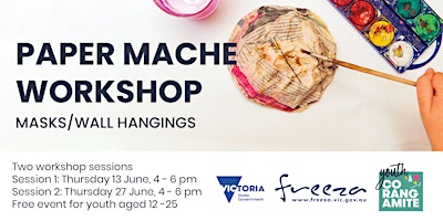 Paper Mache Workshop (Free) - Two sessions primary image