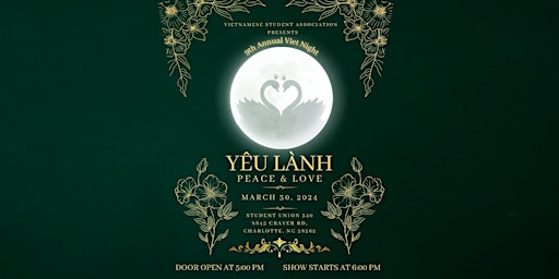 Imagem principal do evento Vietnight: Yeu Lanh/Peace and Love