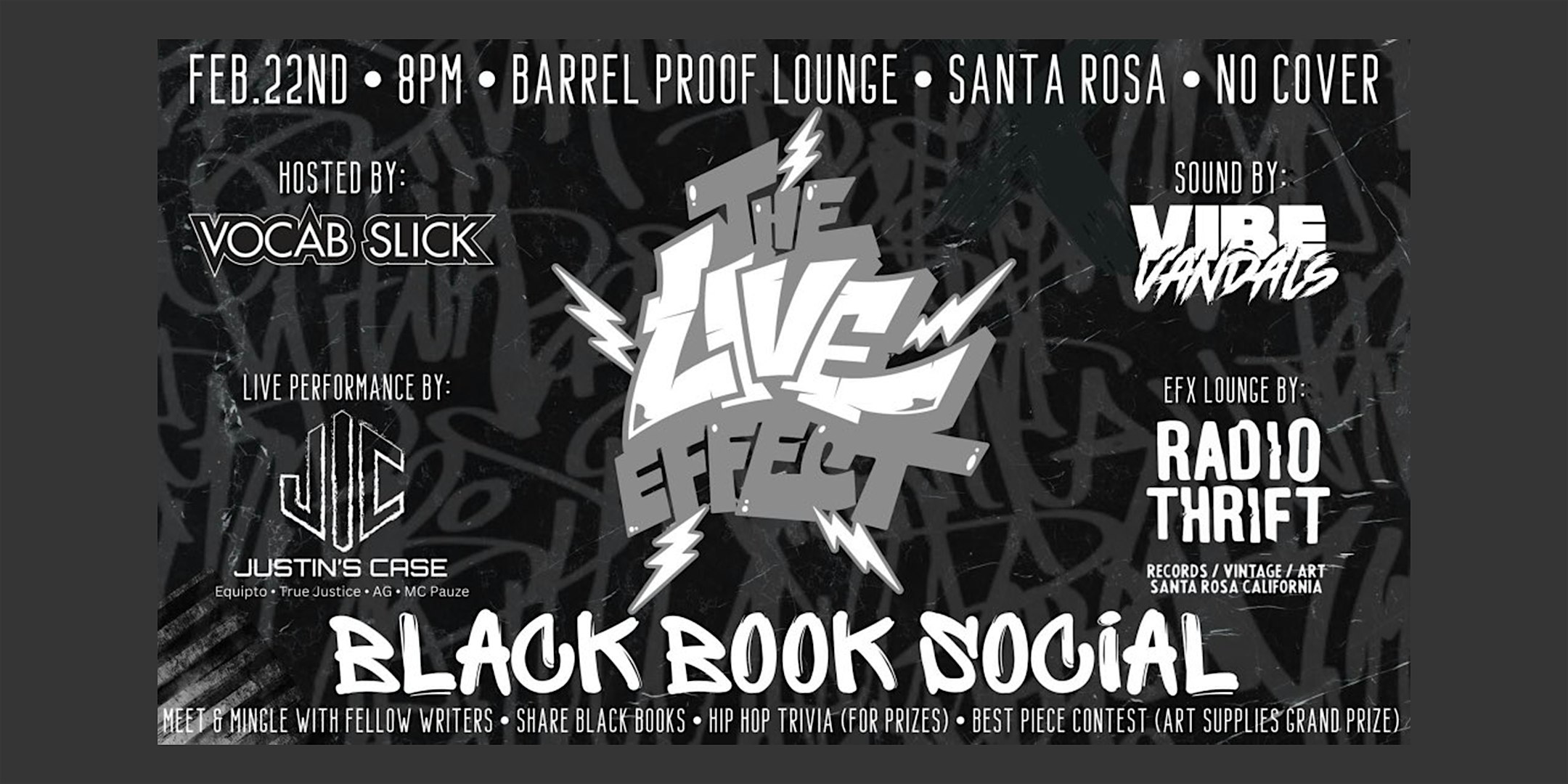 Vocab Slick’s The Live Effect – Black Book Social