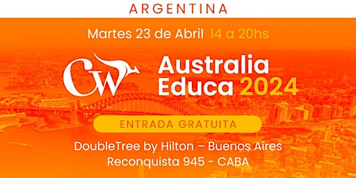 Imagem principal do evento CW Australia Educa 2024 - Argentina