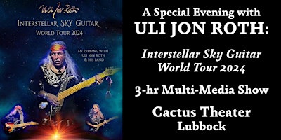 Hauptbild für Special Evening with ULI JON ROTH:  Interstellar Sky Guitar World Tour '24