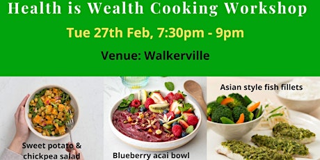 Health is Wealth - Thermomix cooking workshop primary image