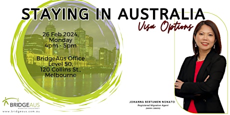 Hauptbild für Staying in Australia Visa Options