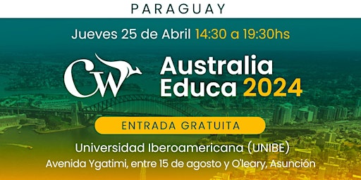 Primaire afbeelding van CW Australia Educa 2024 - Paraguay