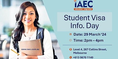 Student Visa Info Session