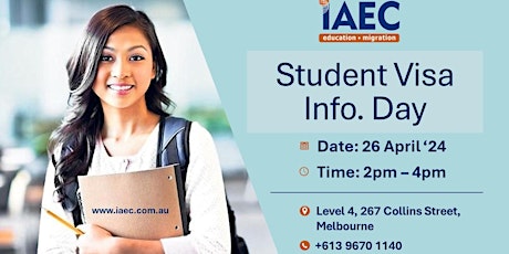 Student Visa Info Session