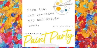 Imagem principal do evento Paint Party - Image released Soon