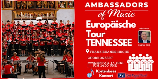 Image principale de Tennessee Ambassadors of Music - Choir concert