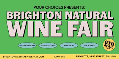 Immagine principale di Brighton Natural Wine Fair 