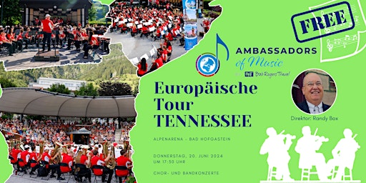 Immagine principale di Tennessee Ambassadors of Music - Choir and Band concerts 