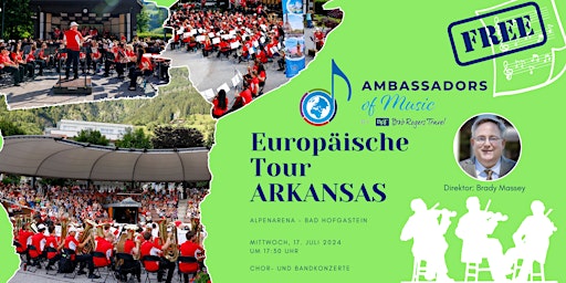 Arkansas Ambassadors of Music - Choir and Band concerts primary image
