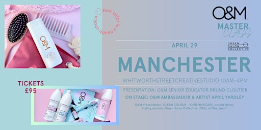 Immagine principale di O&M on Tour - The Masterclass - Manchester 