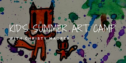 Hauptbild für Woodland Animals - Kid's Summer Art Camp with Christy