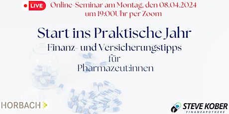 Start in Praktische Jahr - Finanz & Versicherungstipps für Pharmazeut:innen