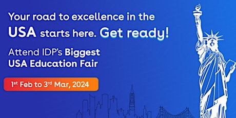 Attend IDP's Biggest USA Education Fair in Jaipur primary image
