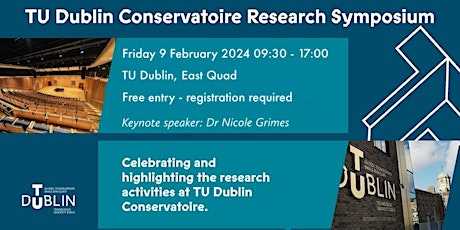 Imagen principal de TU Dublin Conservatoire Research Symposium