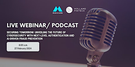 Live podcast "Securing tomorrow: unveiling the future of cybersecurity" primary image