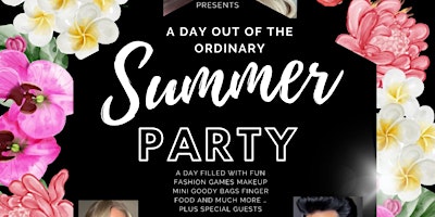 Imagem principal do evento A Day Out Of The Ordinary Summer Party