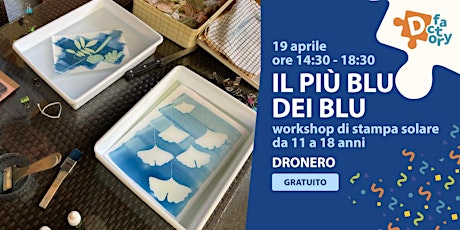 IL PIÙ BLU DEI BLU - laboratorio di stampa solare