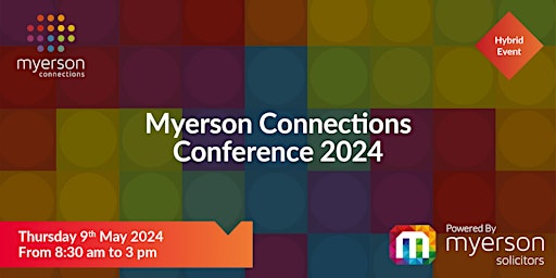 Myerson Connections Conference primary image