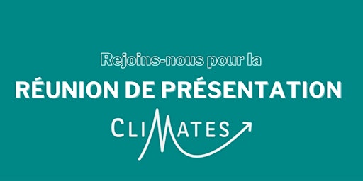 Imagem principal do evento EN PHYSIQUE - Réunion de présentation CliMates