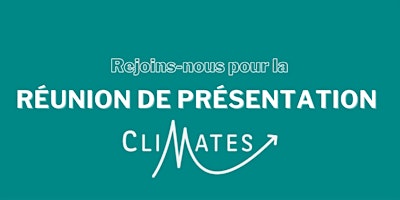 EN PHYSIQUE - Réunion de présentation CliMates primary image