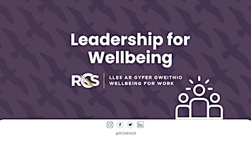Imagem principal do evento Leadership for Wellbeing