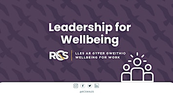 Leadership for Wellbeing primary image