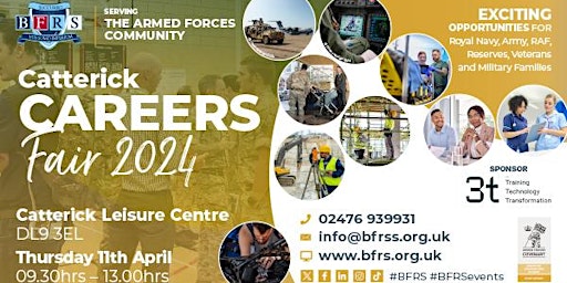 Primaire afbeelding van BFRS National Careers Fair @Catterick