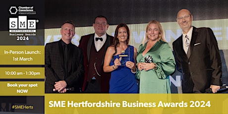 Imagen principal de SME Hertfordshire Business Awards 2024 Launch