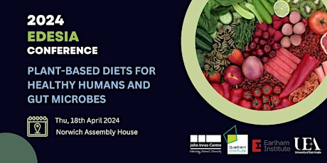 EDESIA Conference: Plant-based diets for healthy humans and gut microbes