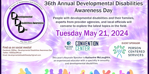 Imagem principal de 2024 Developmental Disability Awareness Day Conference