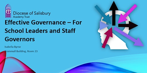 Immagine principale di SESSION 1 - Effective Governance for School Leaders and Staff Governors 