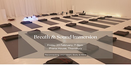 FULL MOON Breathwork Journey Within - Breath & Sound Immersion primary image