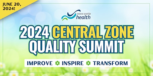 Central Zone Quality Summit 2024 primary image