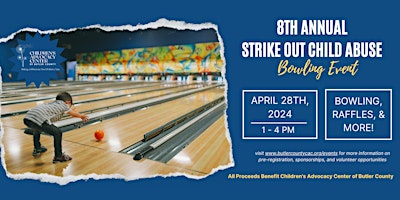 Imagen principal de 8th Annual Strike Out Child Abuse Bowling Event