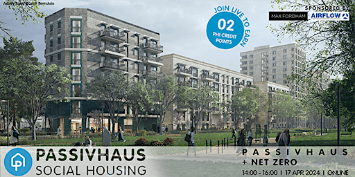 Primaire afbeelding van Passivhaus Social Housing | Passivhaus + net zero